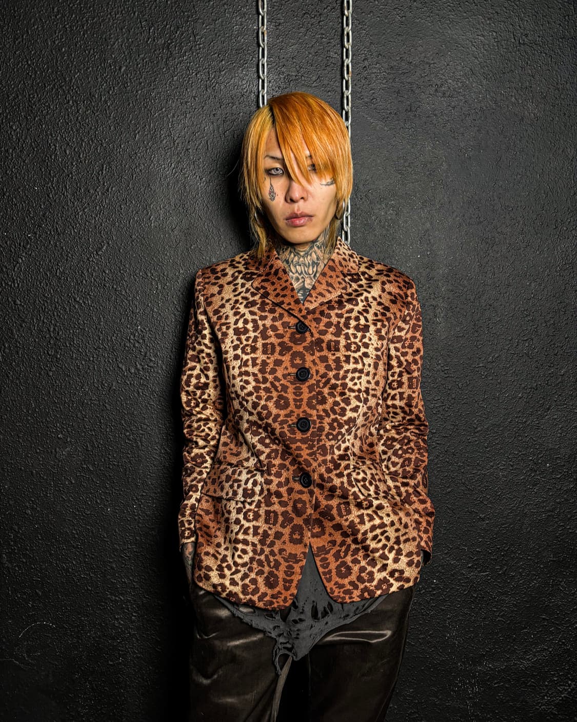 Leopard Pattern Jacket 상품이미지1