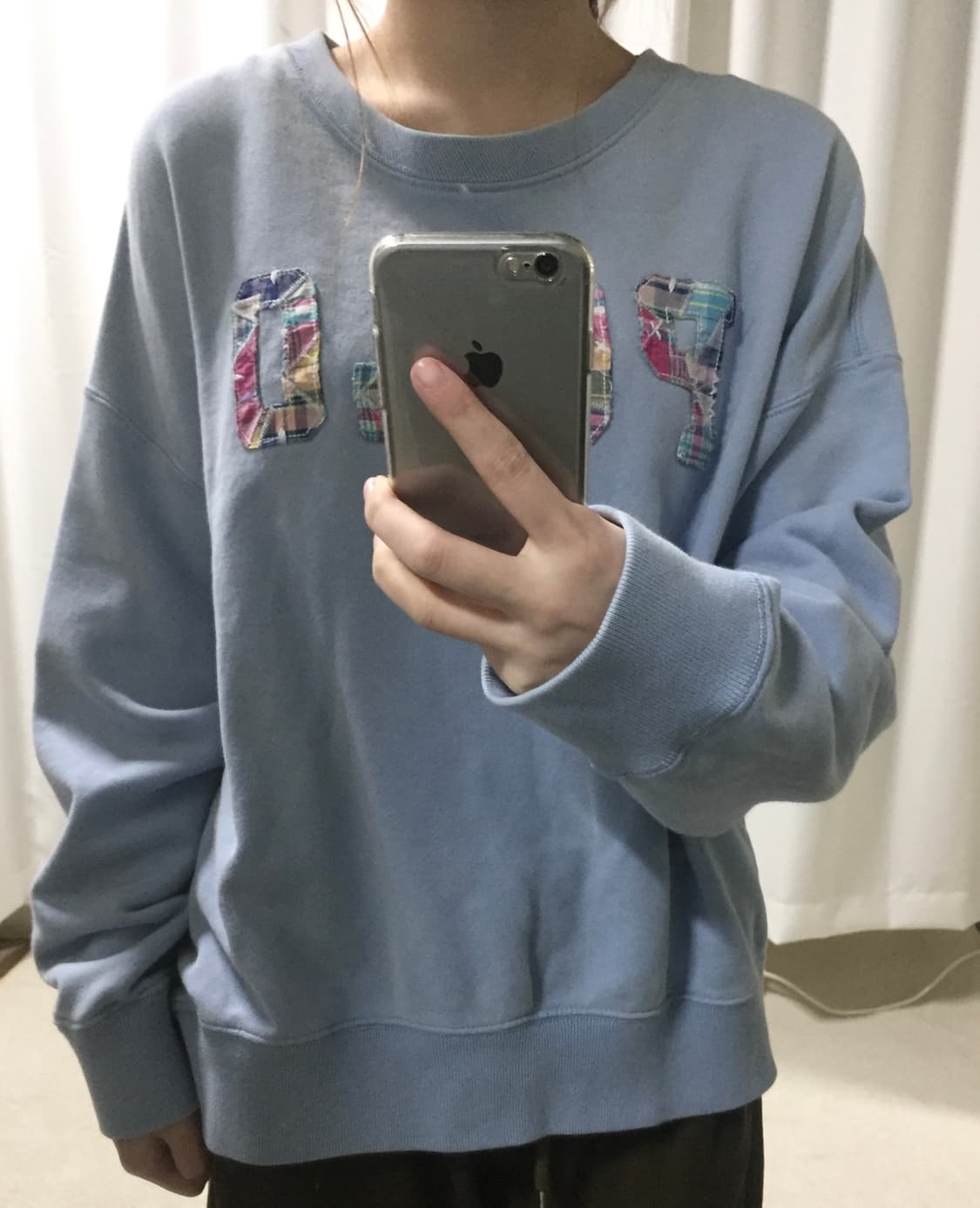 폴로 랄프로렌 하늘 빈티지 모리 맨투맨 상품이미지1