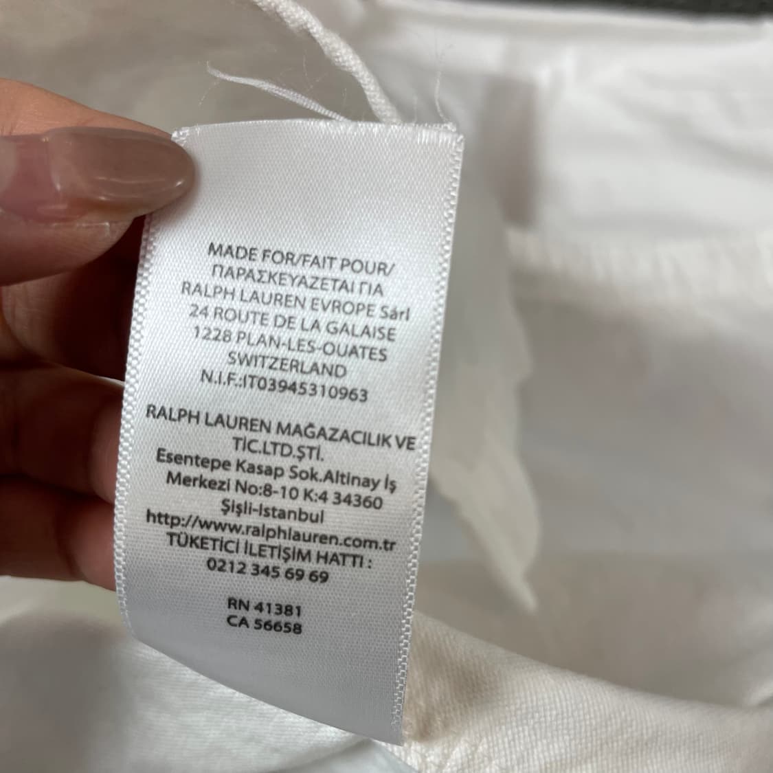 폴로랄프로렌 네이비포니 화이트 긴팔 셔츠 M 상품이미지6