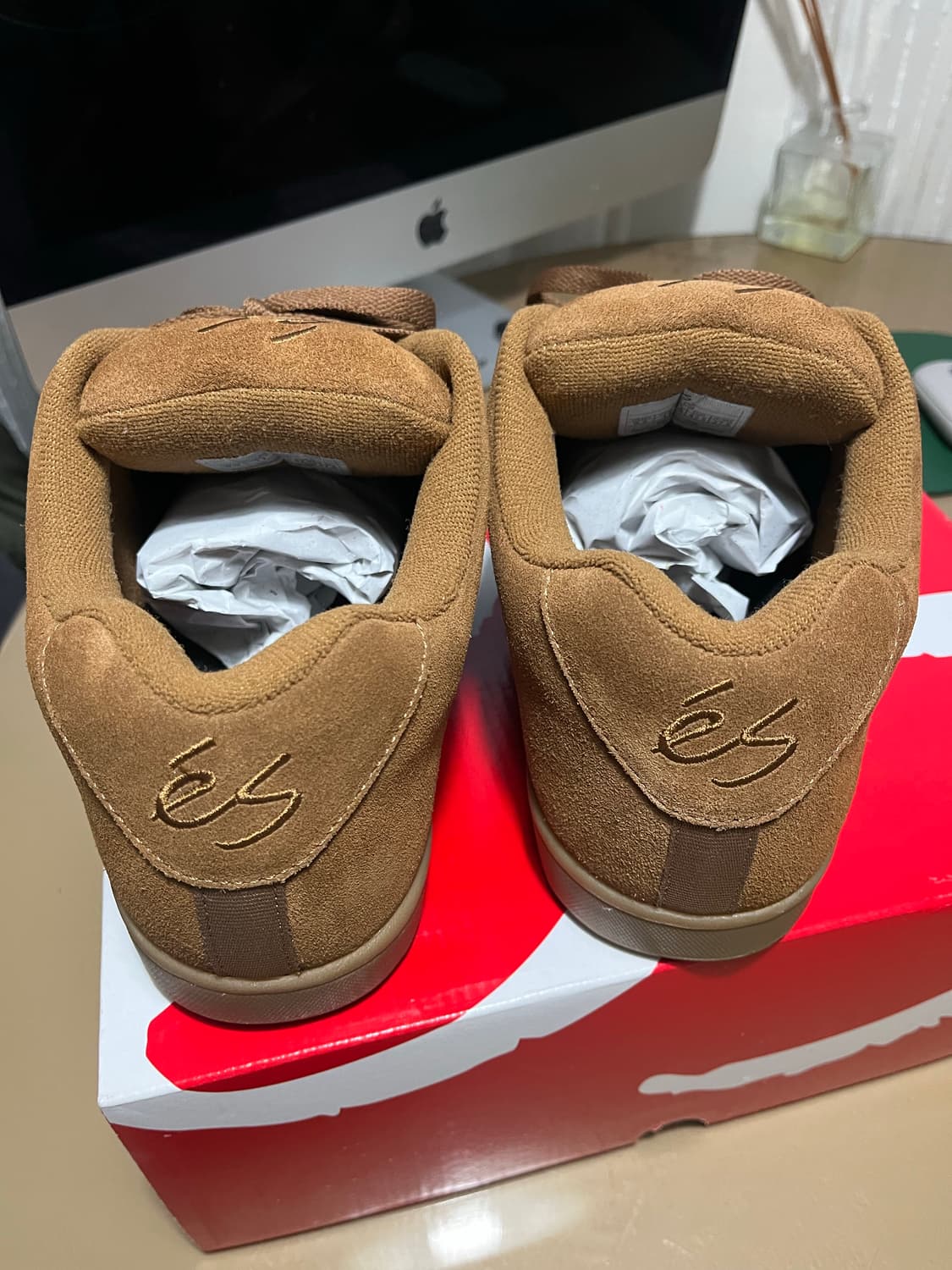 (새상품) éS Accel OG 브라운 스케이트보드화 275 상품이미지3