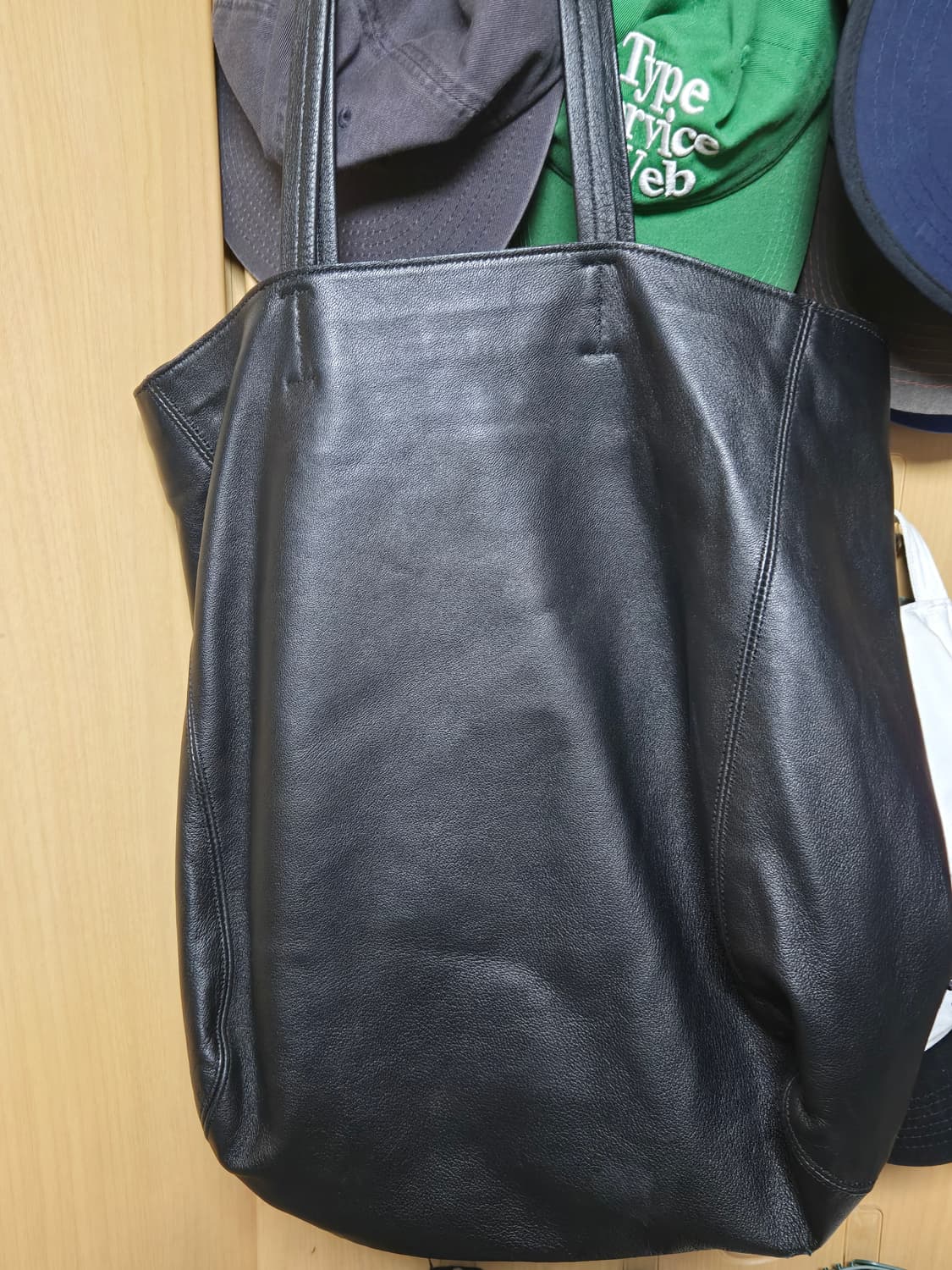 이얼즈어고 레더 워치 토트백 상품이미지3