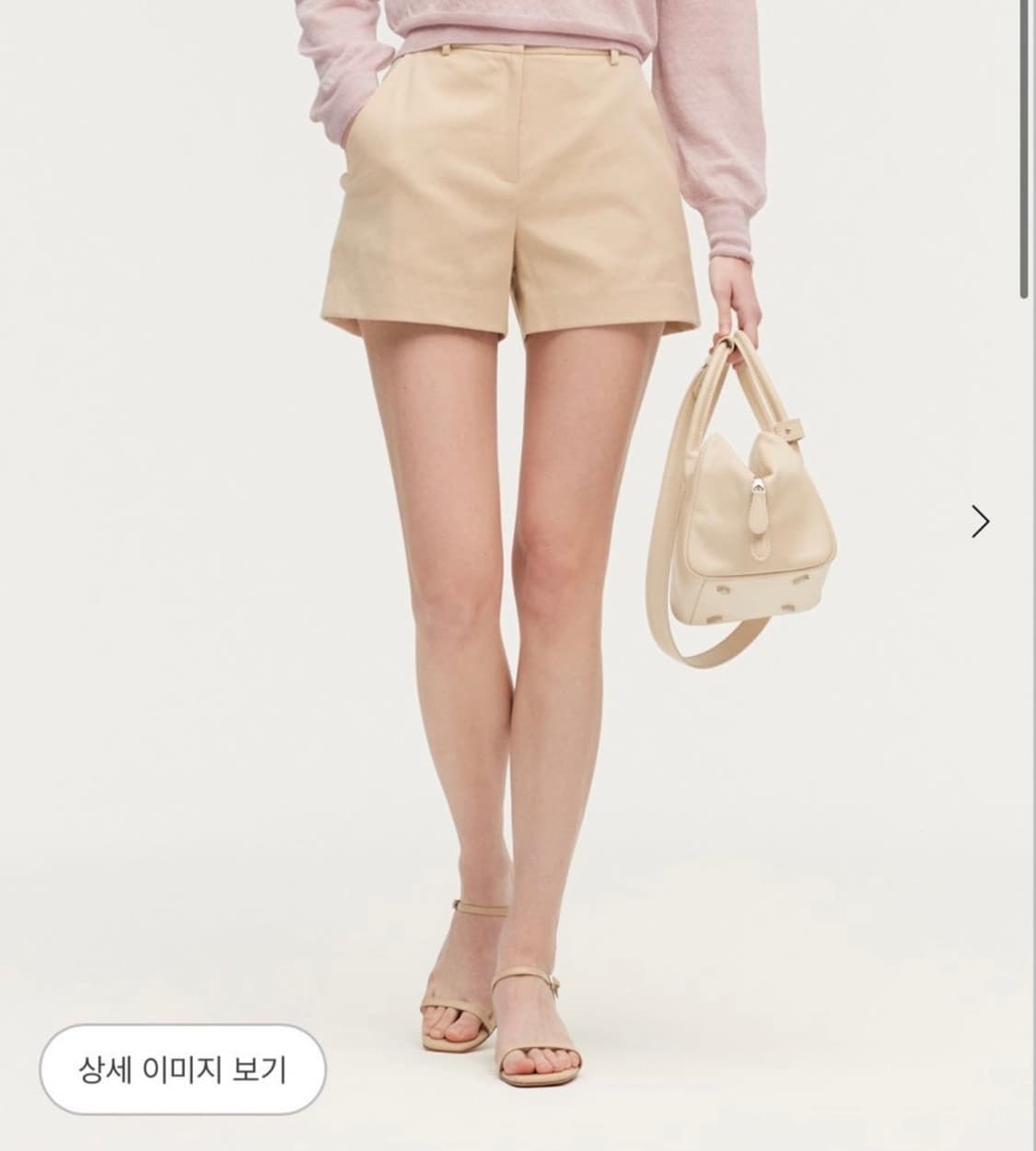 시에 몬드 코튼 하프 팬츠 상품이미지1