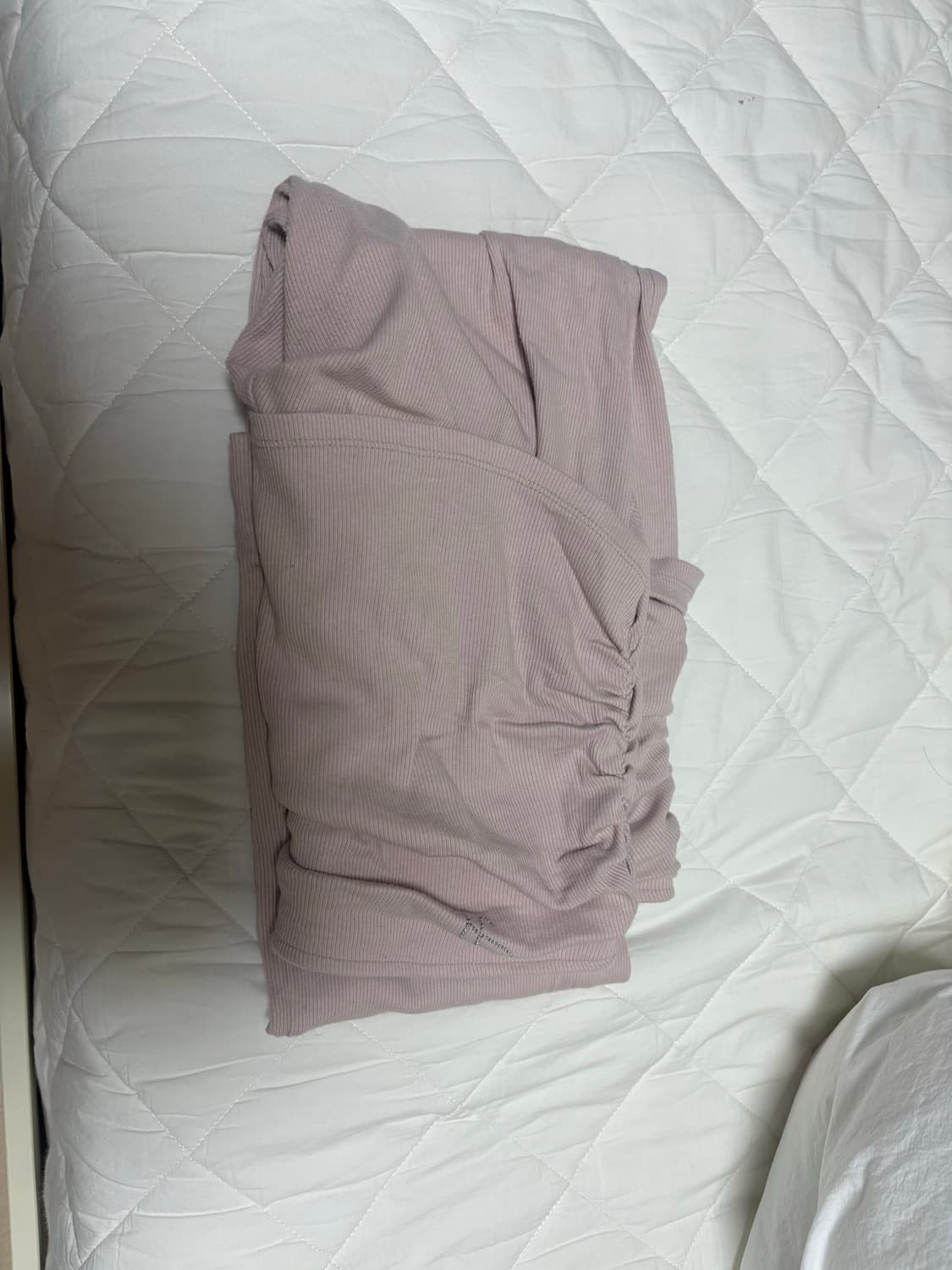 쓰리타임즈 부츠컷 레깅스 핑크 M 상품이미지2