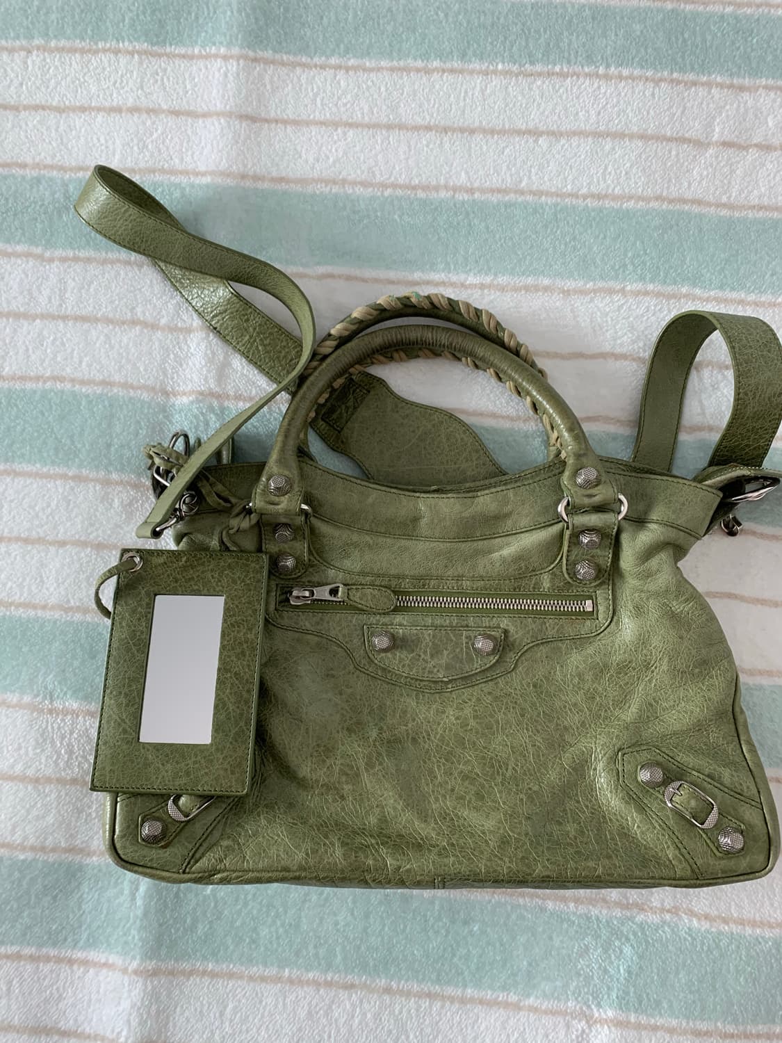 발렌시아가 시티 모터백 퍼스트 가방 상품이미지4