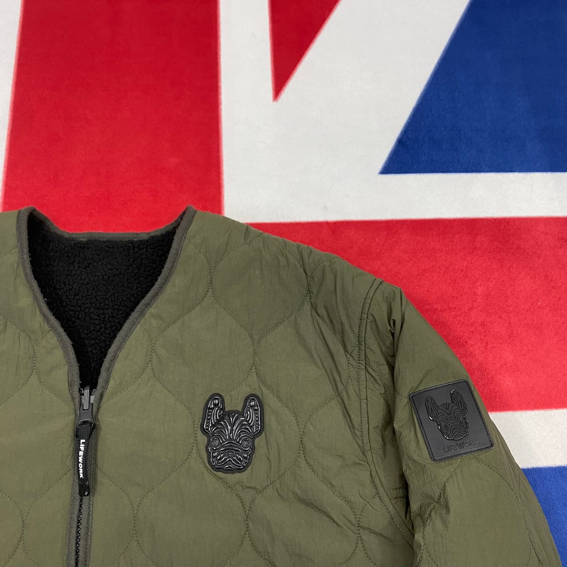 라이프워크 퀼팅 리버시블자켓 L 실측 XL  상품이미지3