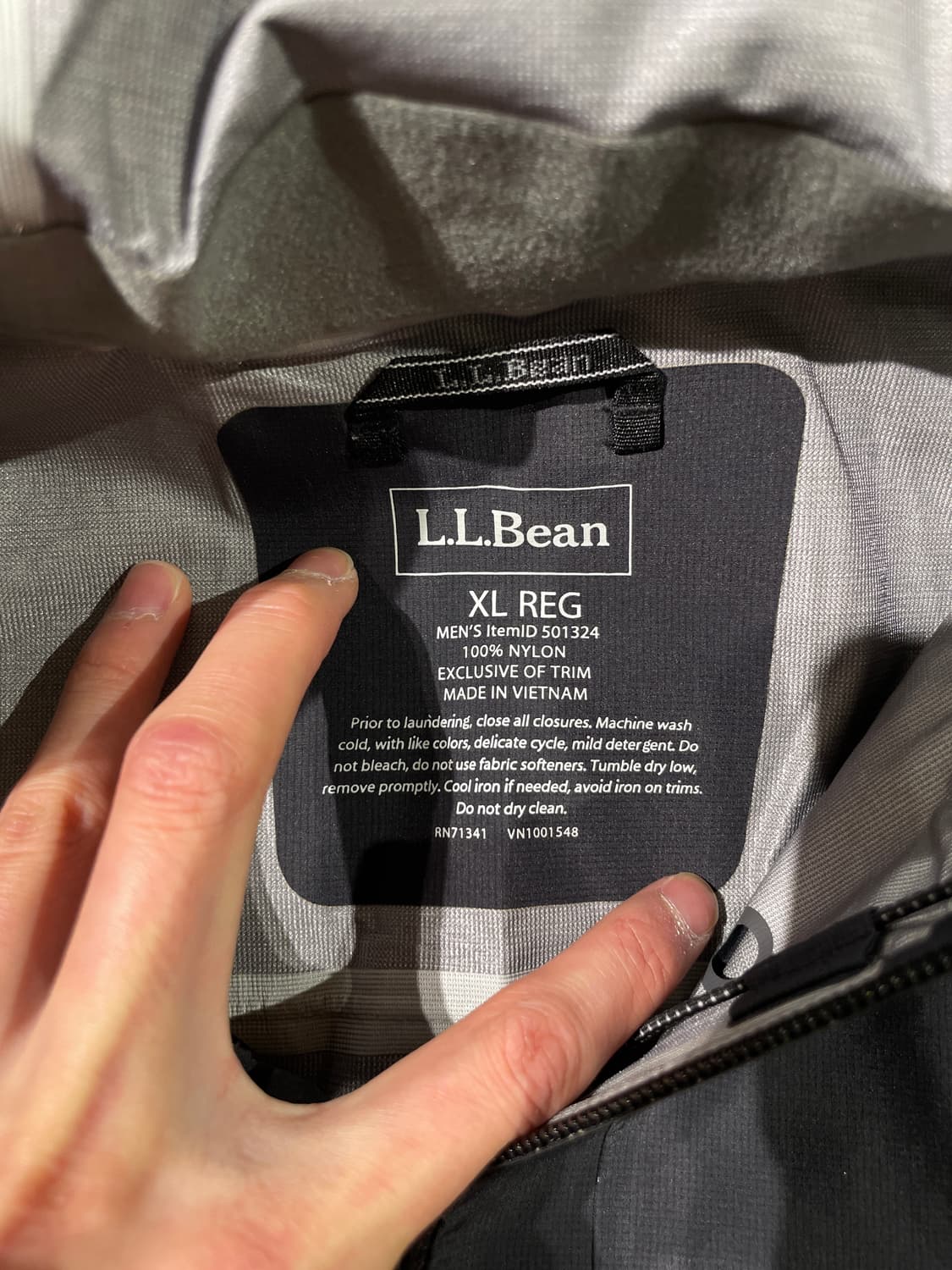 엘엘빈 블랙 마운틴 벤틸레이션 나일론 윈드 브레이커 상품이미지7