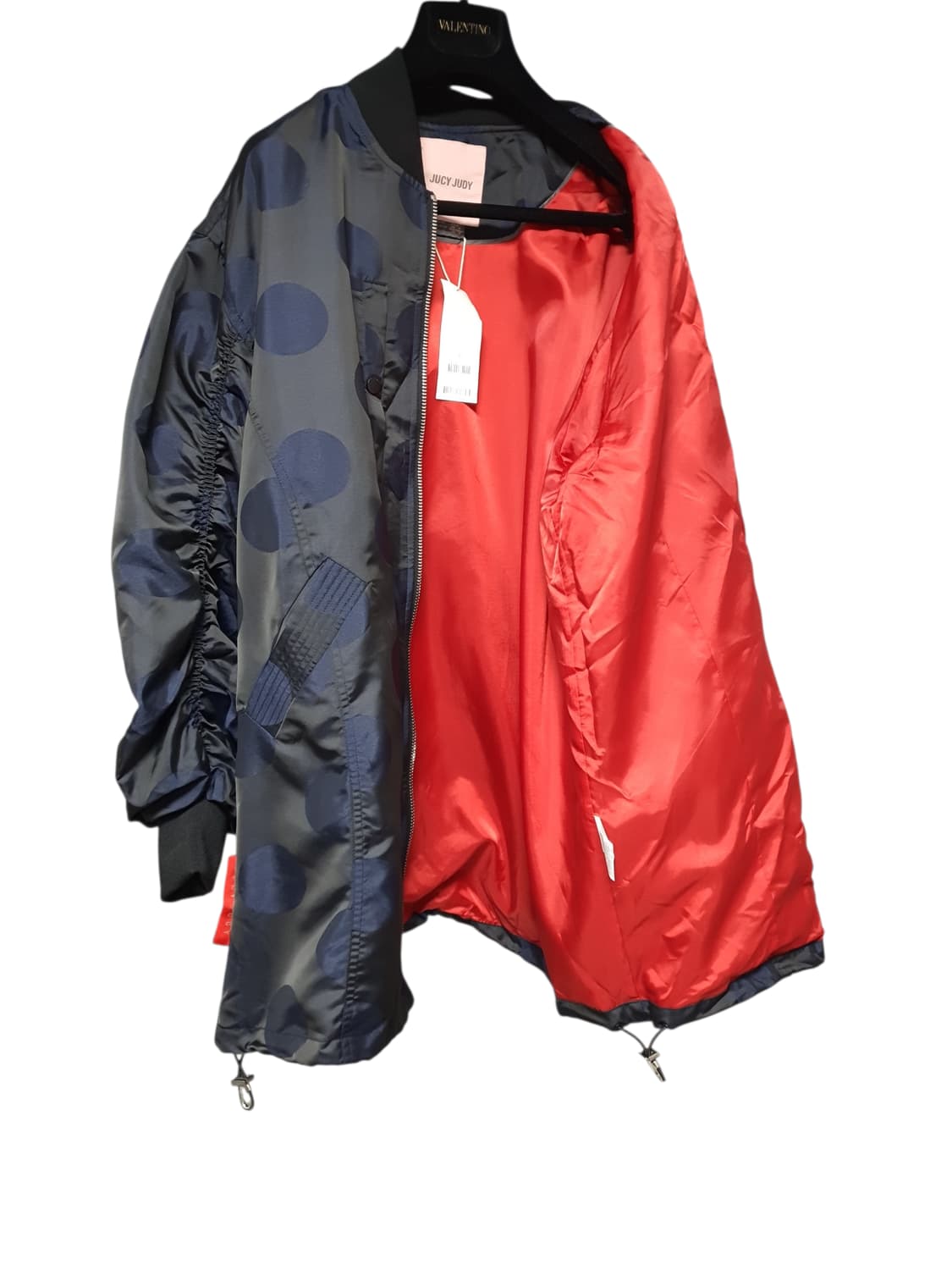 쥬시쥬디 보머  하프 스트링 집업 자켓 85 사이즈 xs~m 상품이미지6