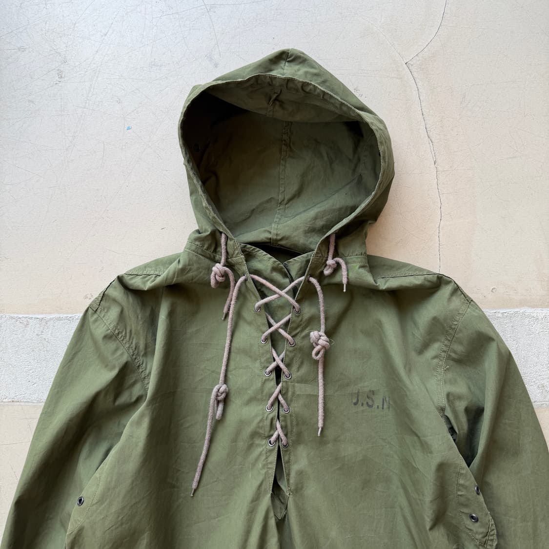 US navy 레인 덱 파카 상품이미지4