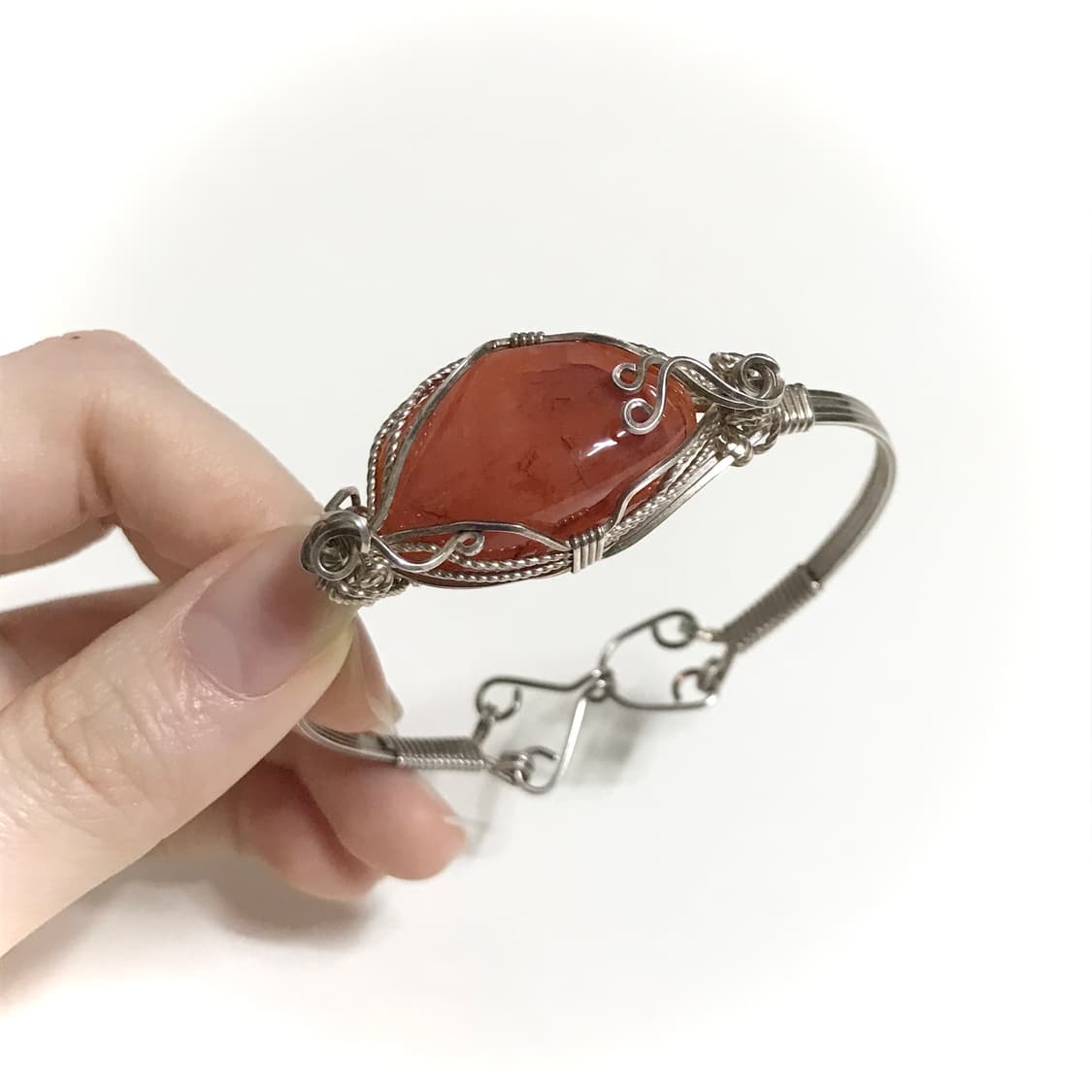 일본 빈티지 원석 팔찌 에스닉 엔틱 히피 모리걸 그런지 페어리 오리엔탈 상품이미지3