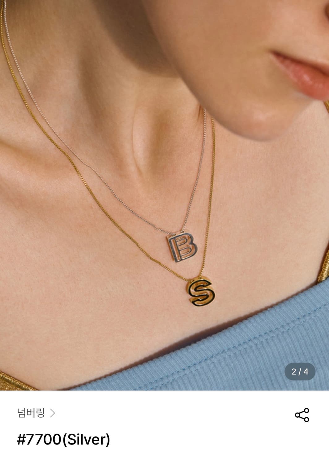 넘버링 #7700 이니셜 Y small size 상품이미지1