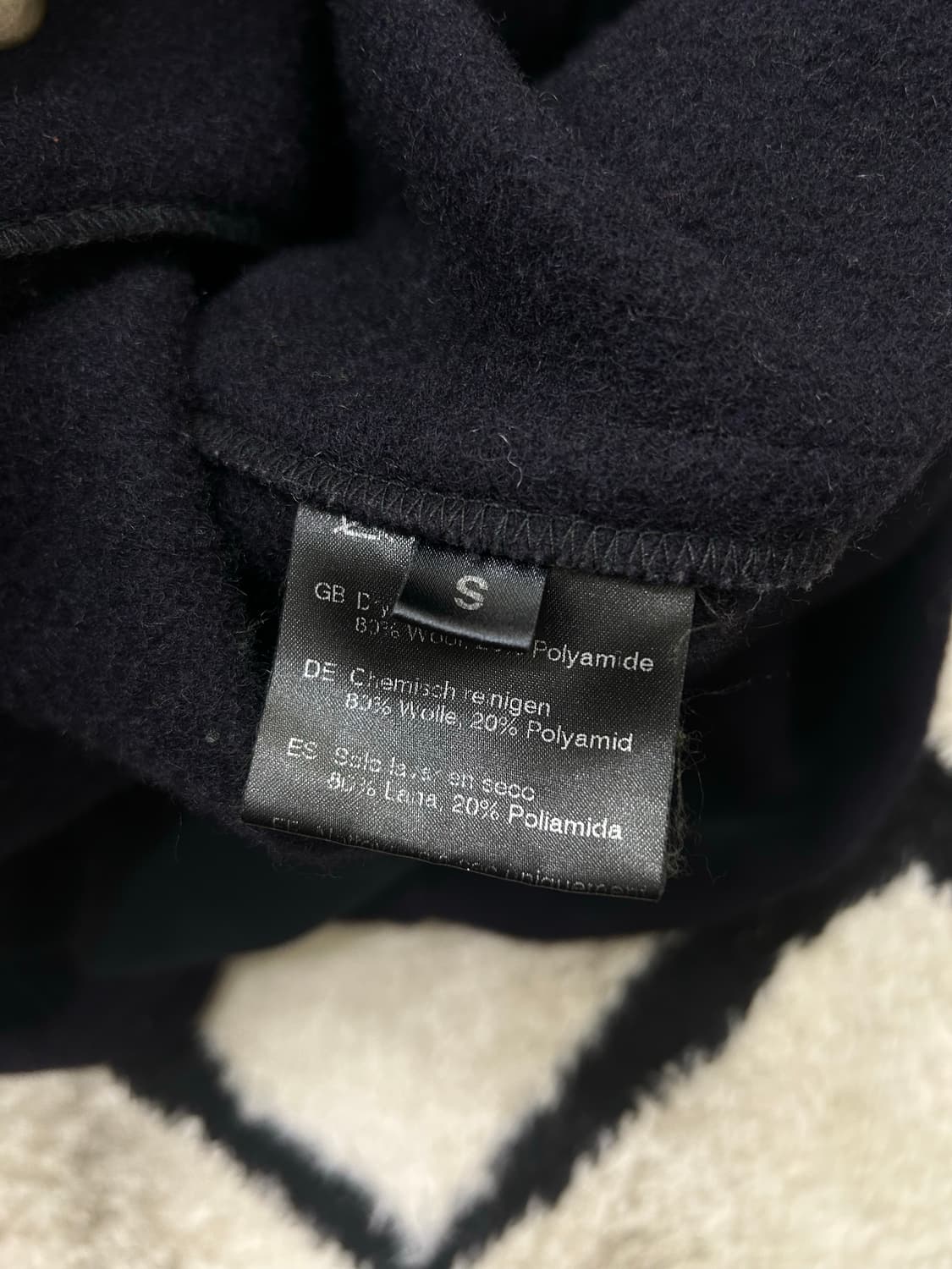 [S]글로버올 90s 몬티 더플코트/네이비 상품이미지6