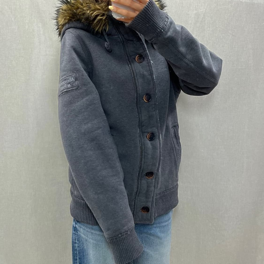 아베크롬비 울프죠 후드 집업/#3657 상품이미지3