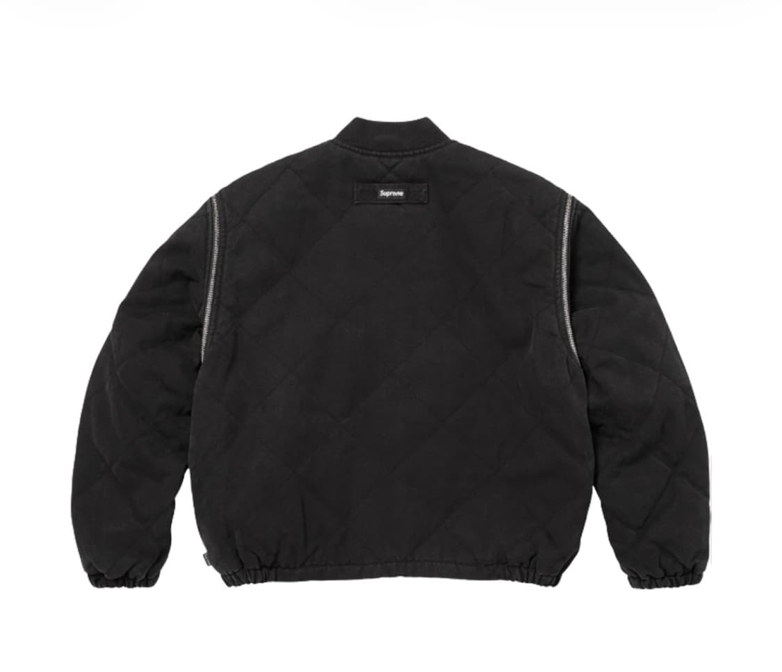 정가이하 25fw 슈프림 퀄티드 봄버 새상품 L 상품이미지3