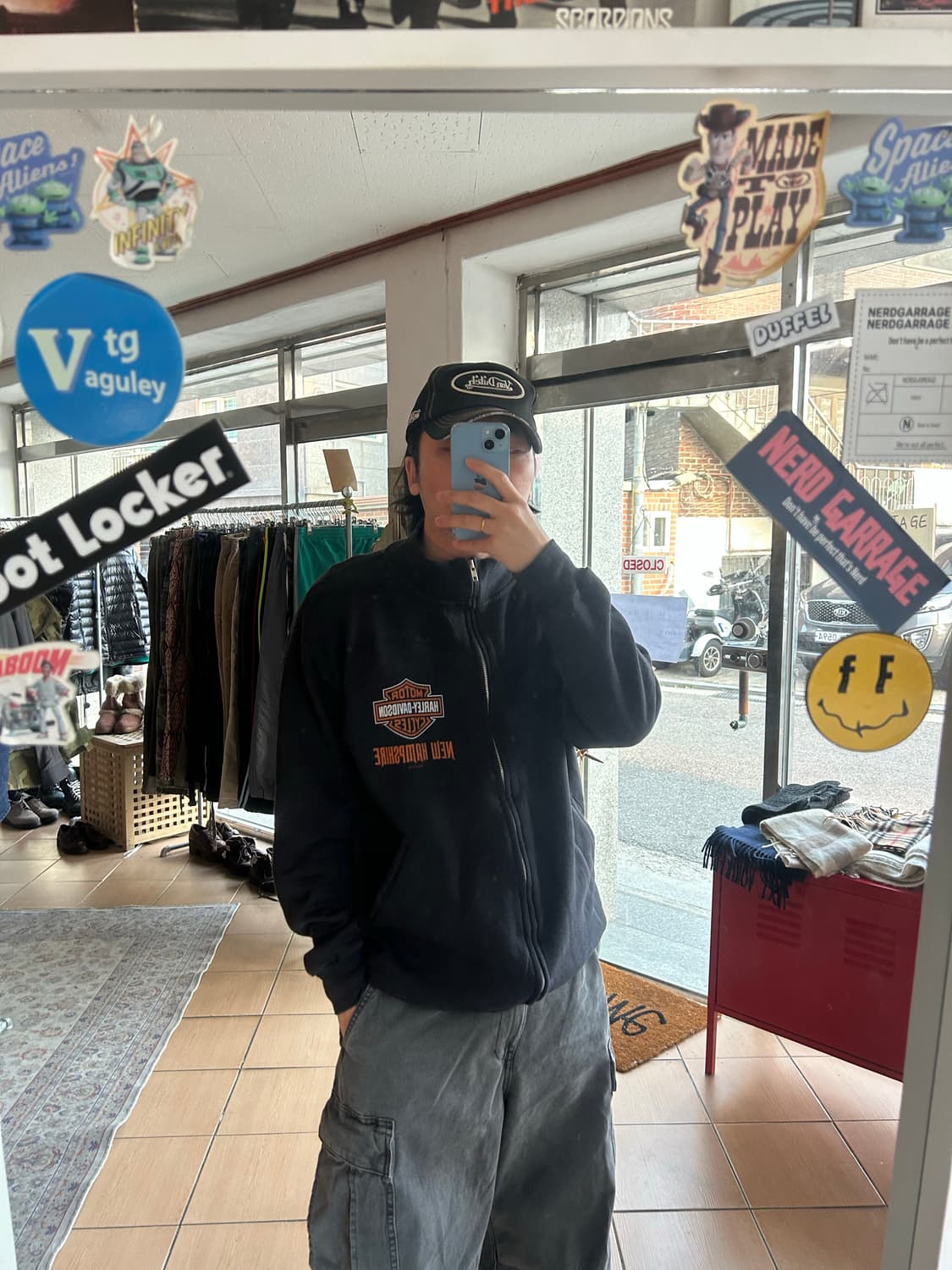 할리데이비슨 스웻집업자켓 상품이미지7