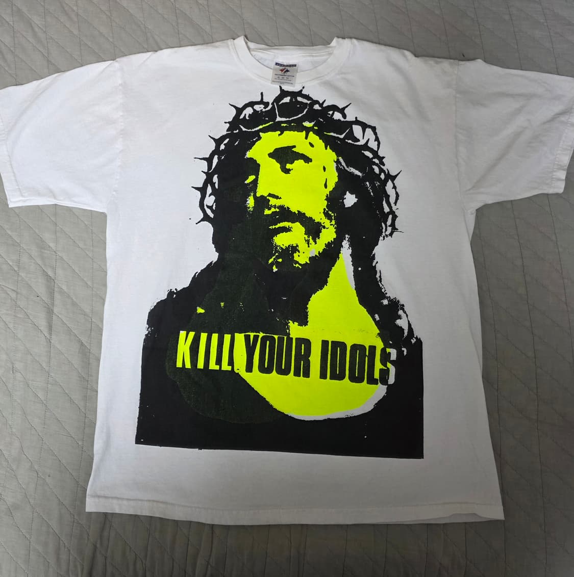 [XL] 돈락 KILL YOUR IDOL 지저스 프린팅 티셔츠 상품이미지2