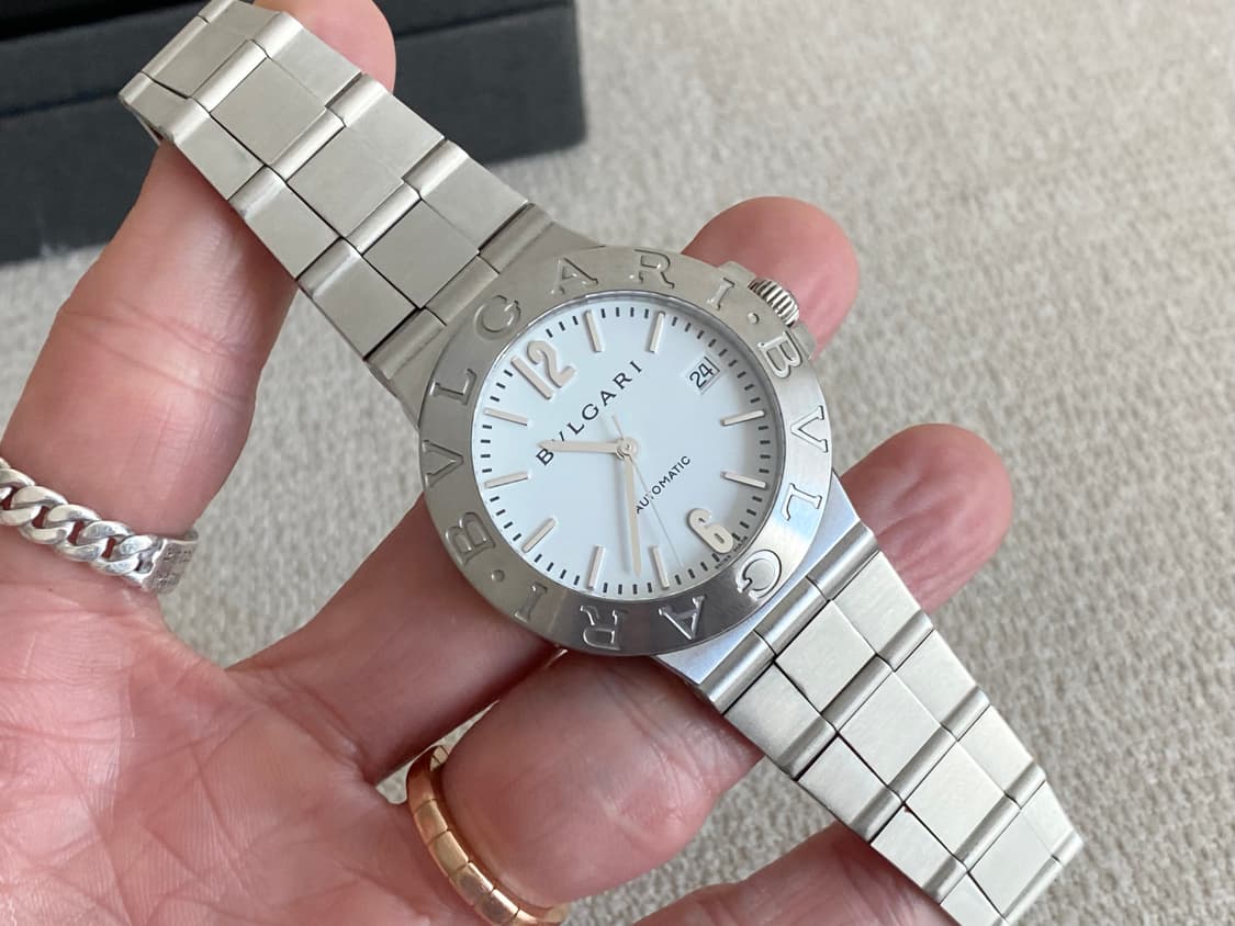 불가리 LCV38S 남성용 38mm 오토메틱 상품이미지5