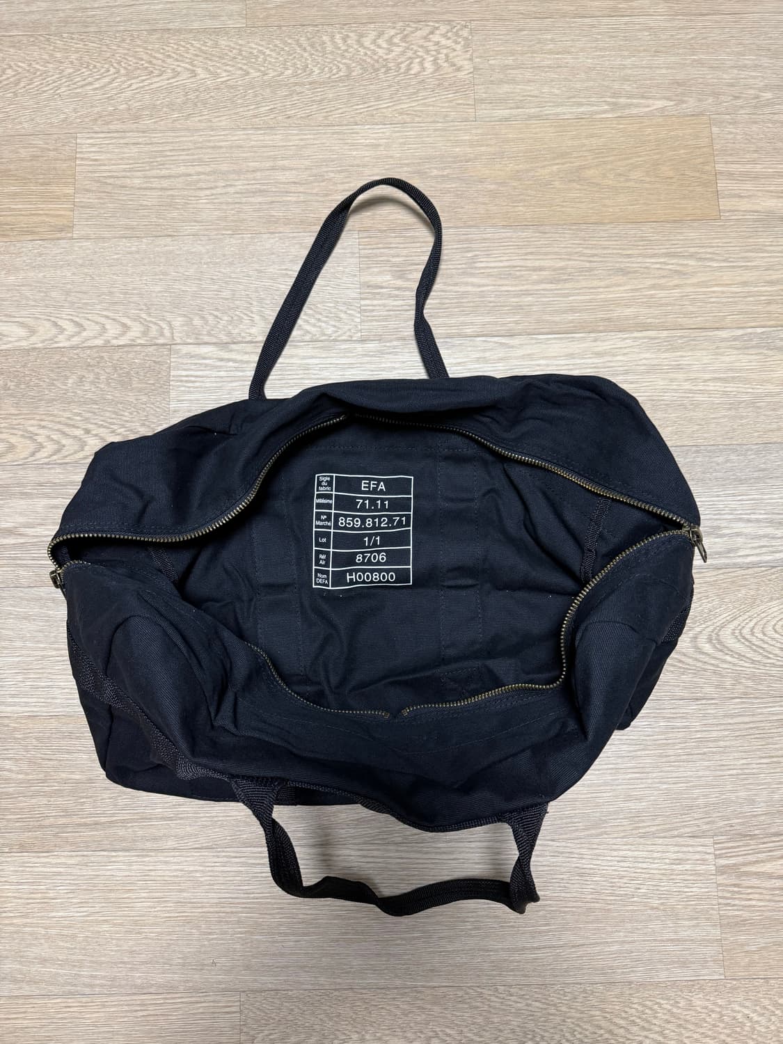 프랑스군 특수부대 파라슈트 백 보스턴백 상품이미지3