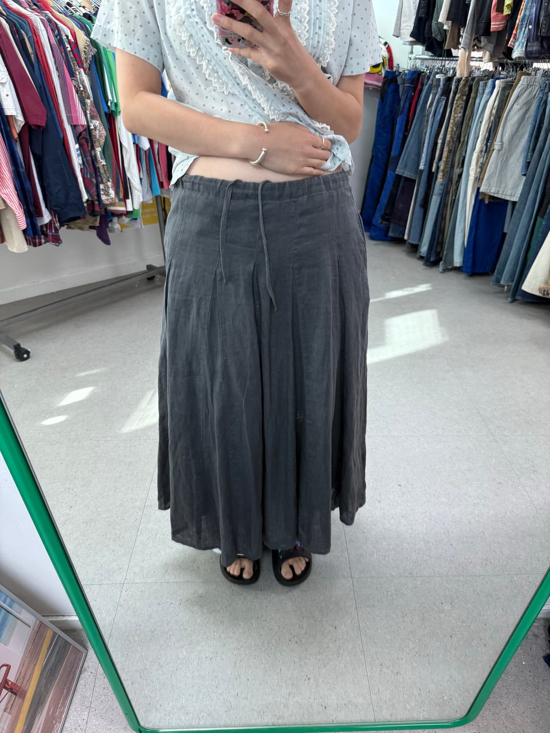 Japan linen skirt 린넨 스커트  상품이미지8
