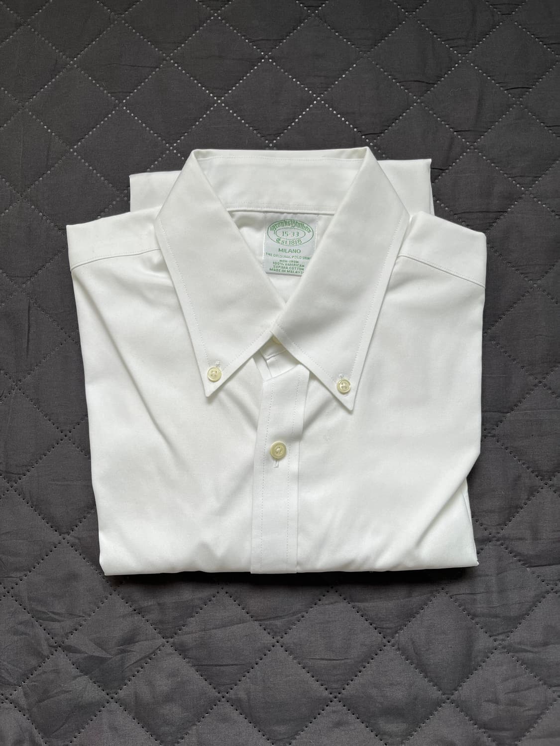 브룩스 브라더스 드레스 셔츠 밀라노핏 15 33 상품이미지1