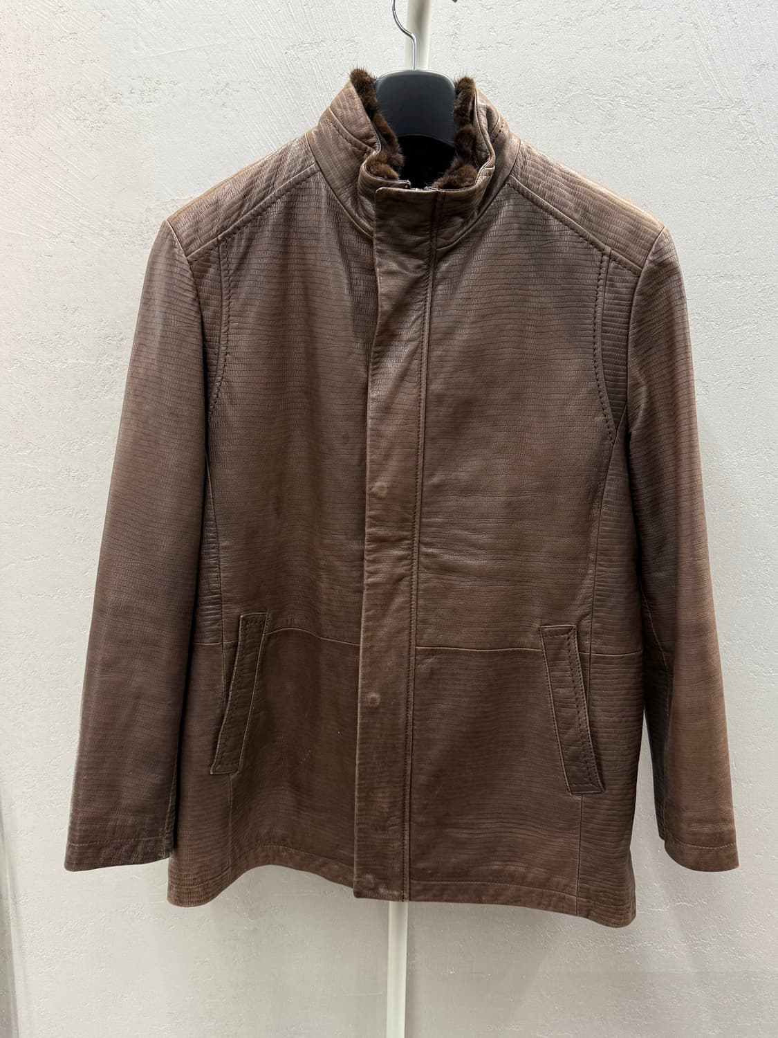 MAESTRO 마에스트로 양가죽 밍크자켓 100 상품이미지2