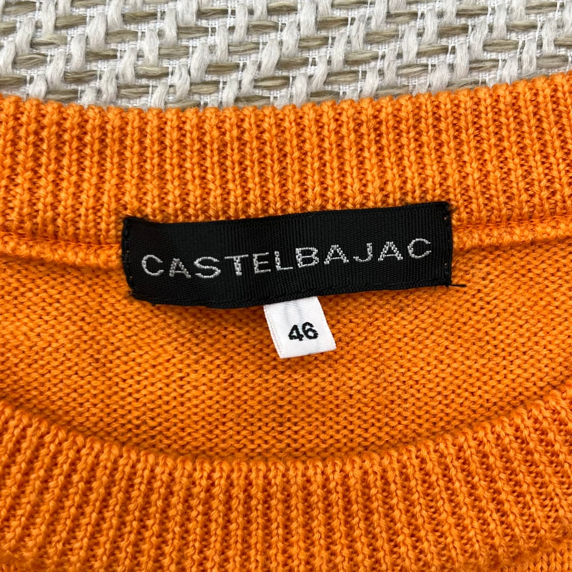 까스탈바작 카툰프린팅 울 니트 r2907 상품이미지5