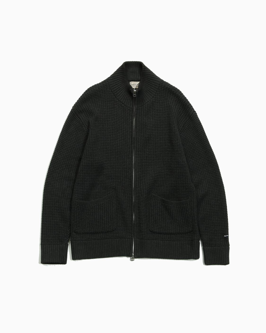 페로우즈 집업 와플 가디건 상품이미지1
