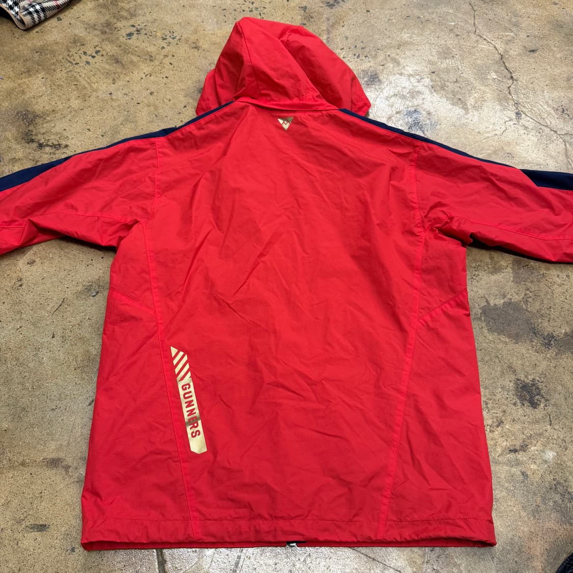 [ 정품/M ] Puma 푸마 아스날 바람막이 후드 자켓 상품이미지4
