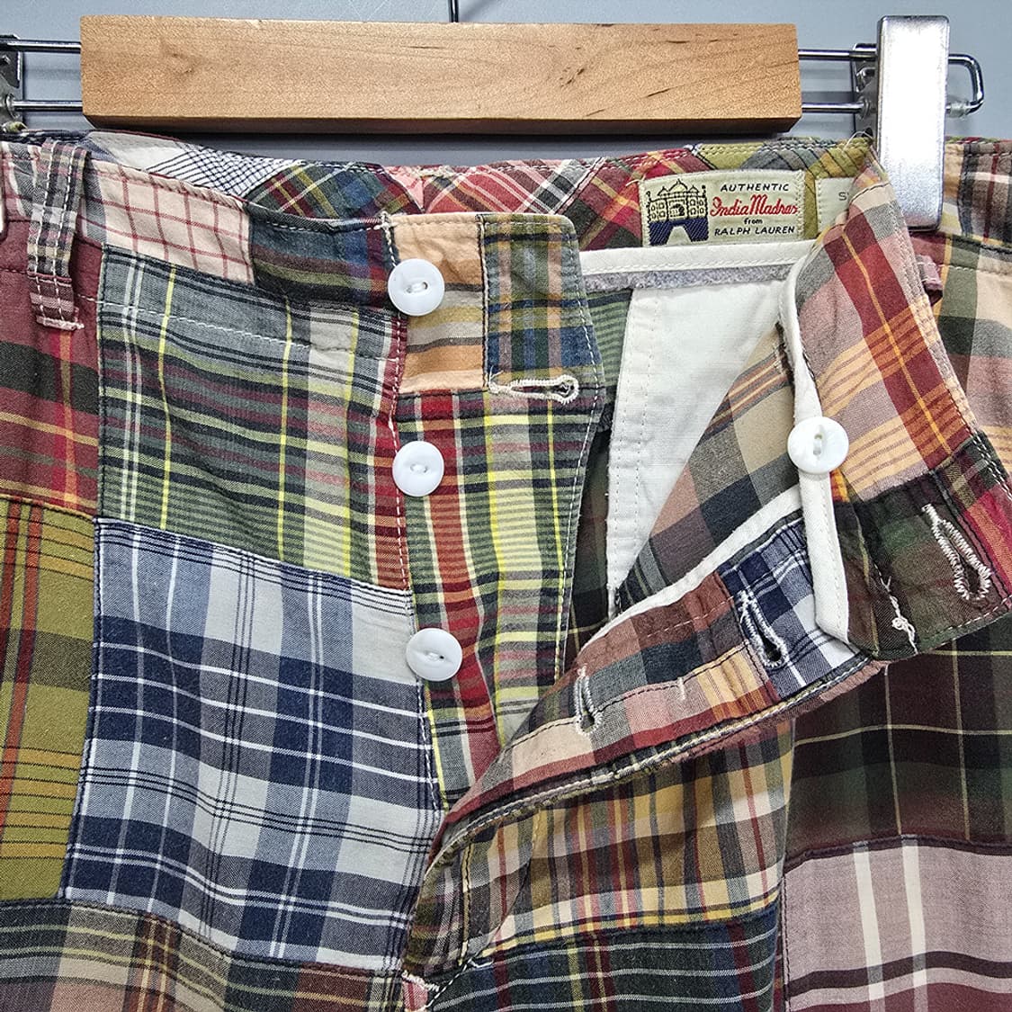 폴로 랄프로렌 Polo 클래식핏 패치워크 반바지 36 상품이미지5