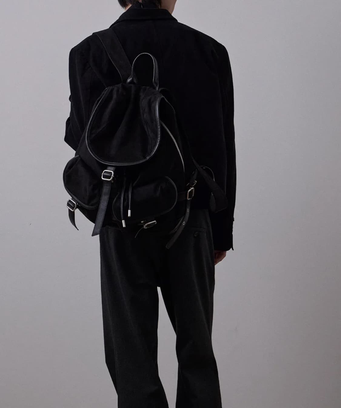 앨버트 스웨이드 럭색 블랙 상품이미지2