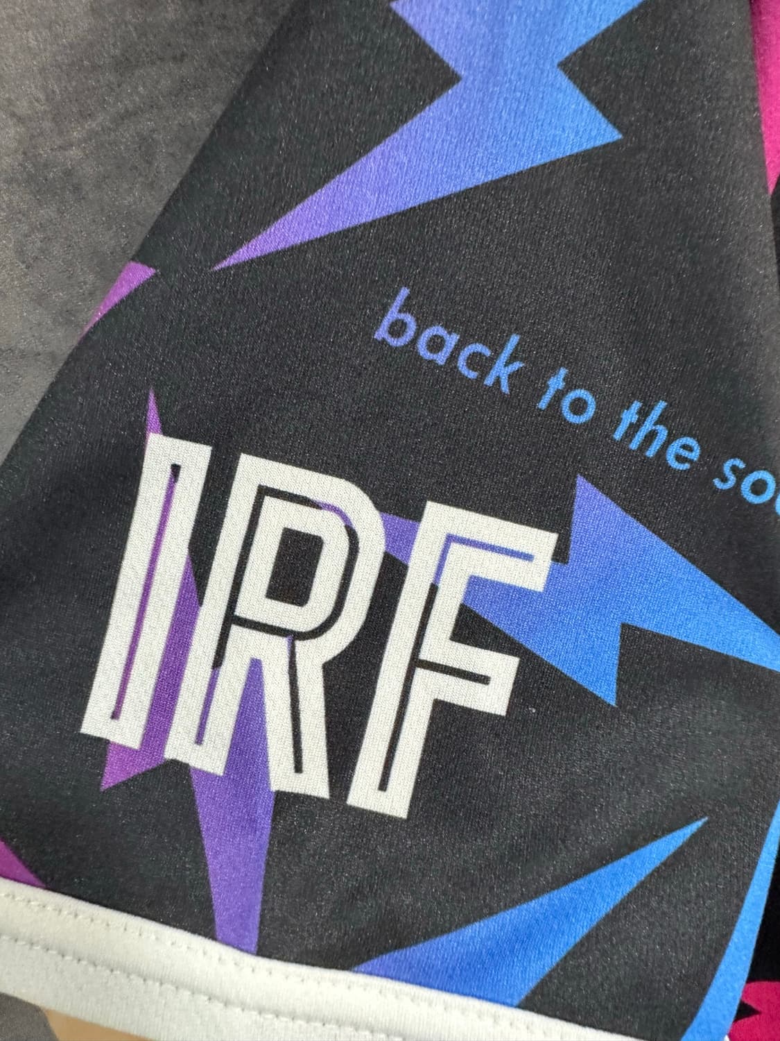 이나즈마 록 페스티벌 2019 IRF 콜라보 번개 패턴 기능성 티셔츠 L 상품이미지3