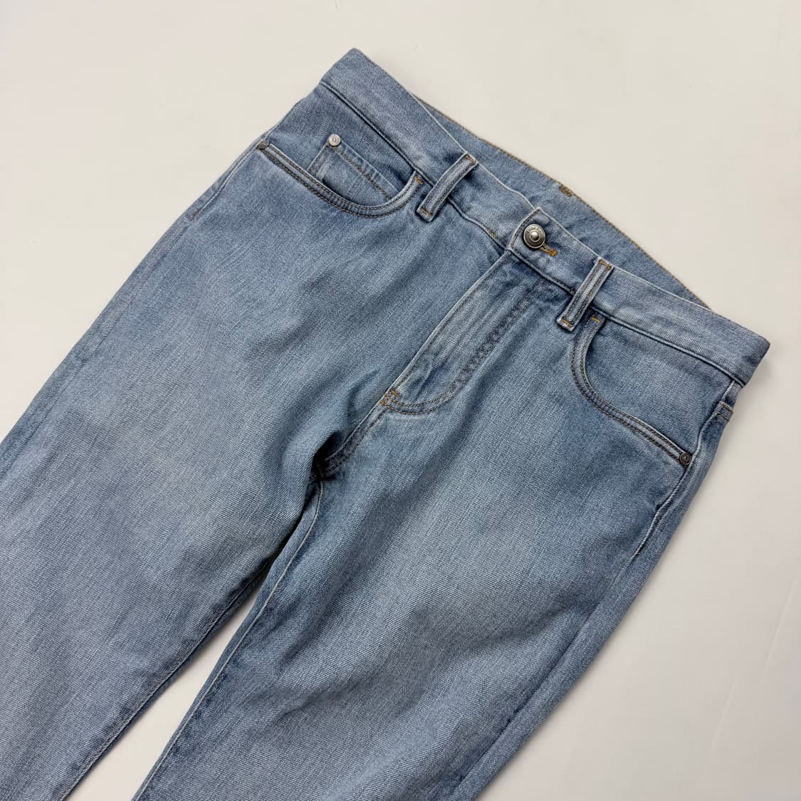 로로피아나 23ss 도치오 트라우저 데님 재패니즈 아주르 상품이미지2