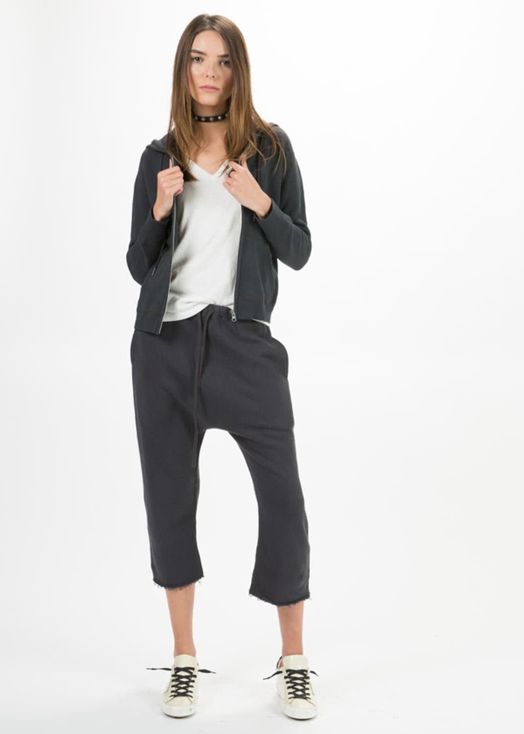 R13 필드 스웻 팬츠 빈티지 블랙 라지 상품이미지1