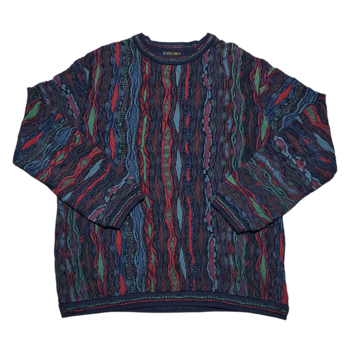 (m) 쿠지 coogi 니트 스웨터  케이블 니트 상품이미지2