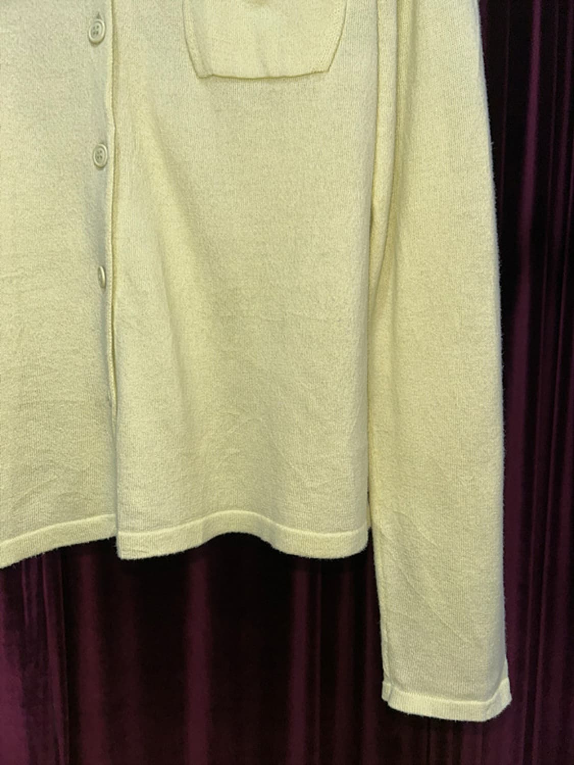 ISSEY MIYAKE lemon knit shirts 상품이미지3
