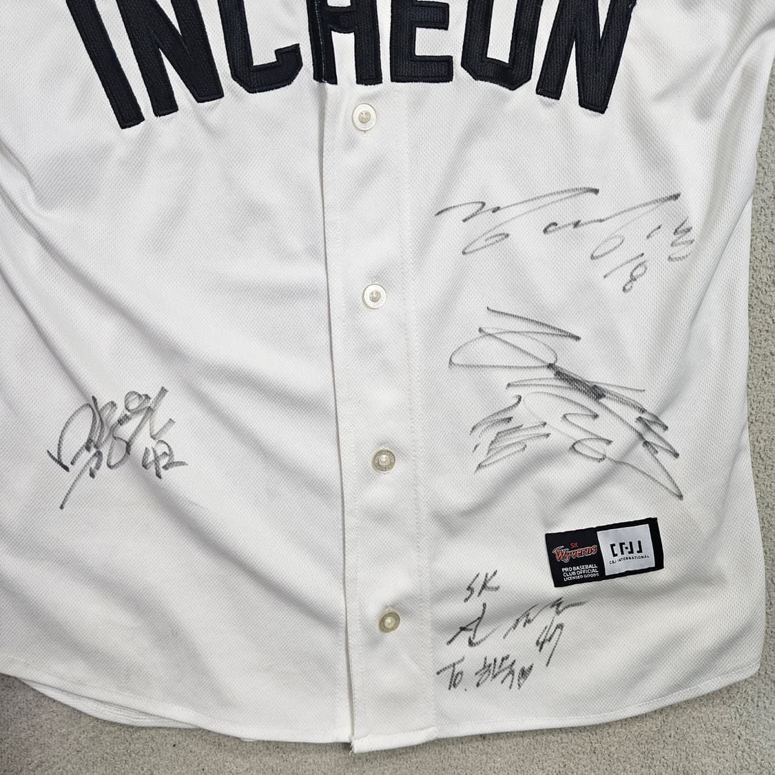 SK와이번스 노수광 인천 유니폼 100 상품이미지3