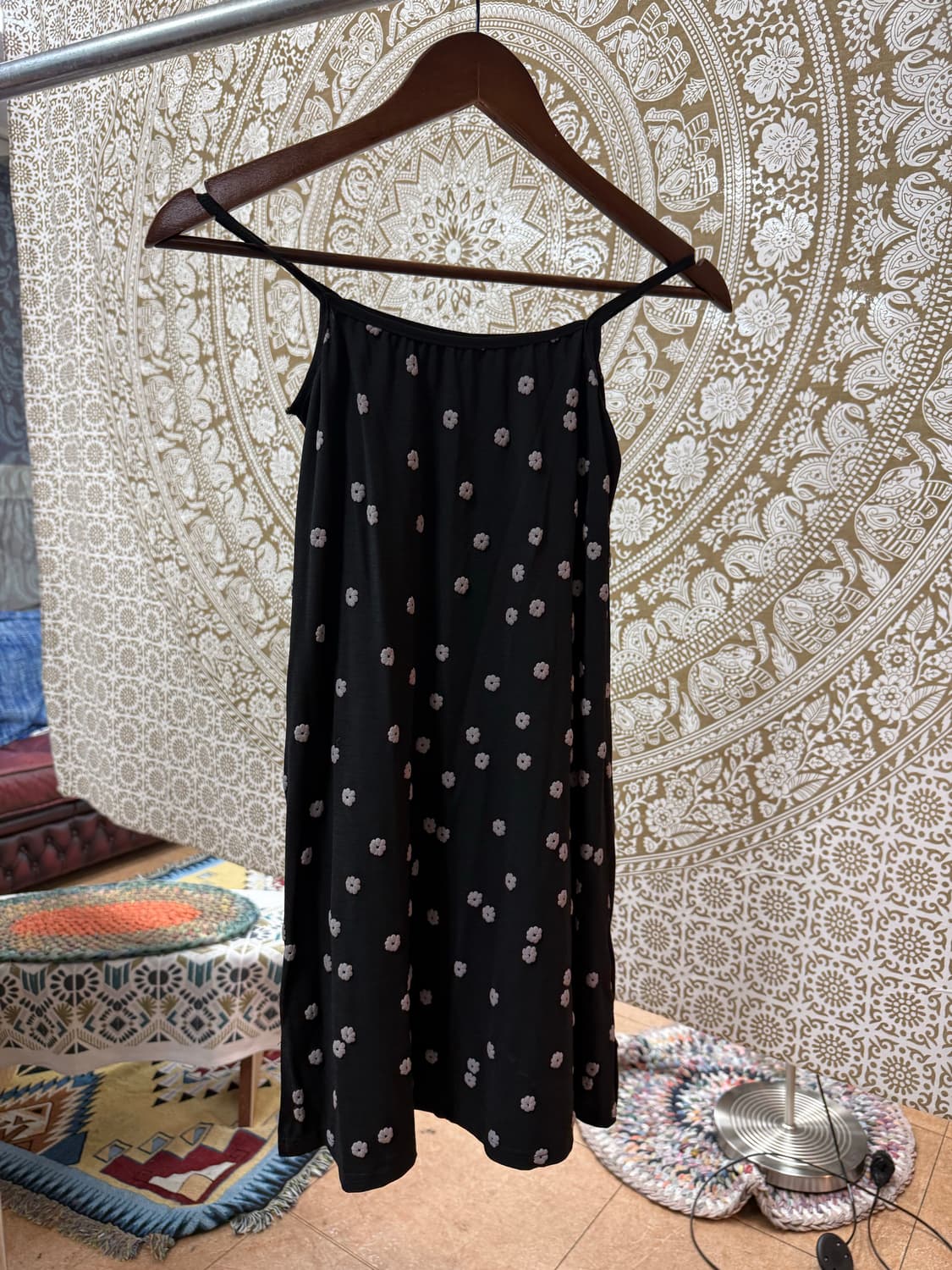 플라워패턴 롱 슬리브리스 (Z1028) 상품이미지2