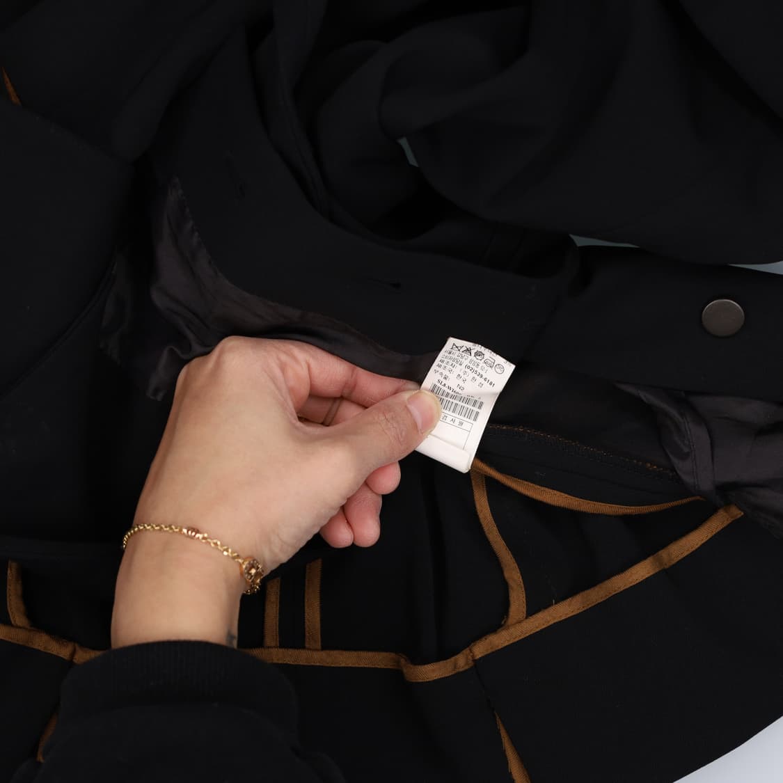 [82-94-160] 한섬시스템 여성 자켓 블레이저 1231H1 상품이미지6