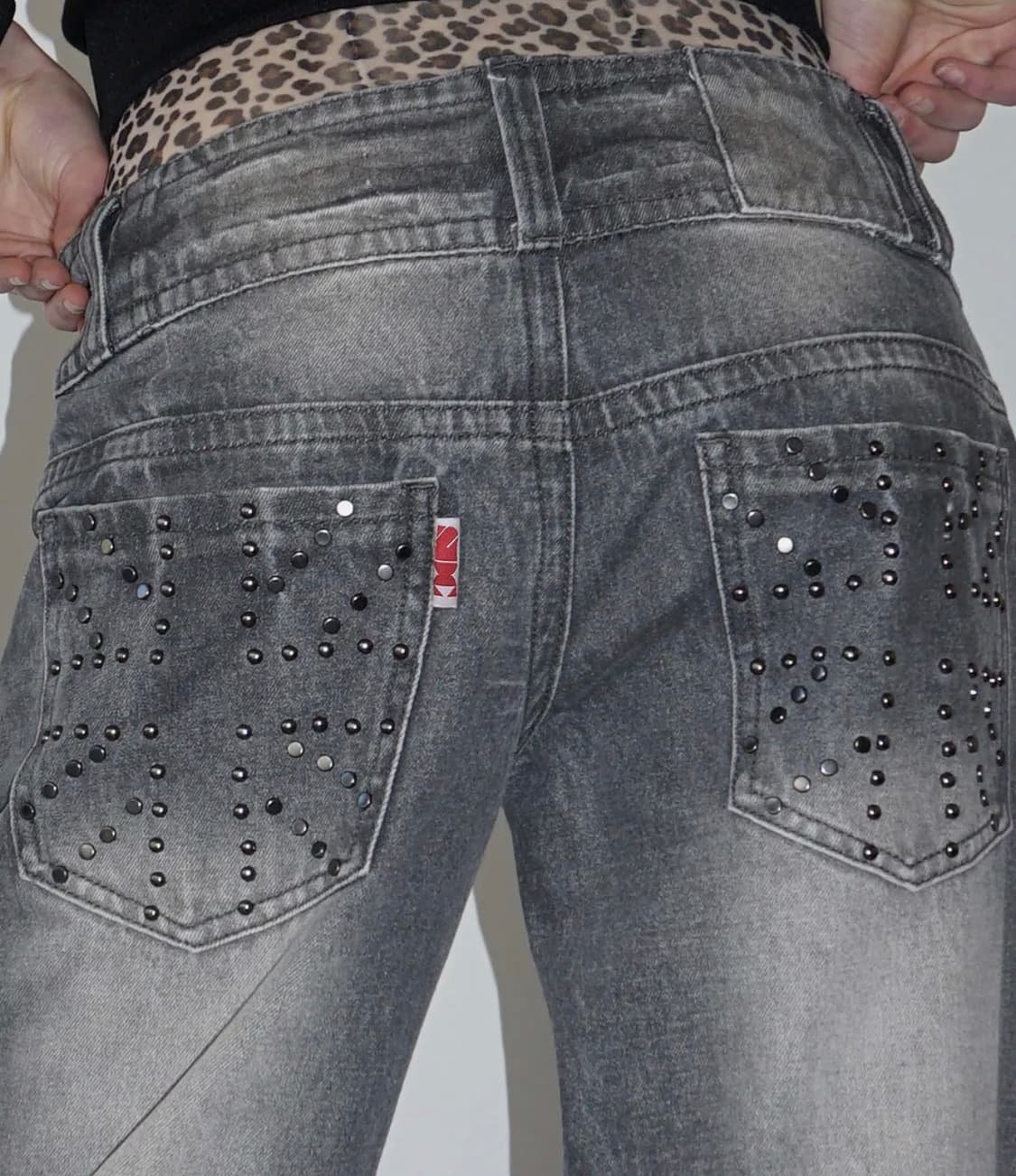 Union Jack Engineered Denim Washed Gray  상품이미지1