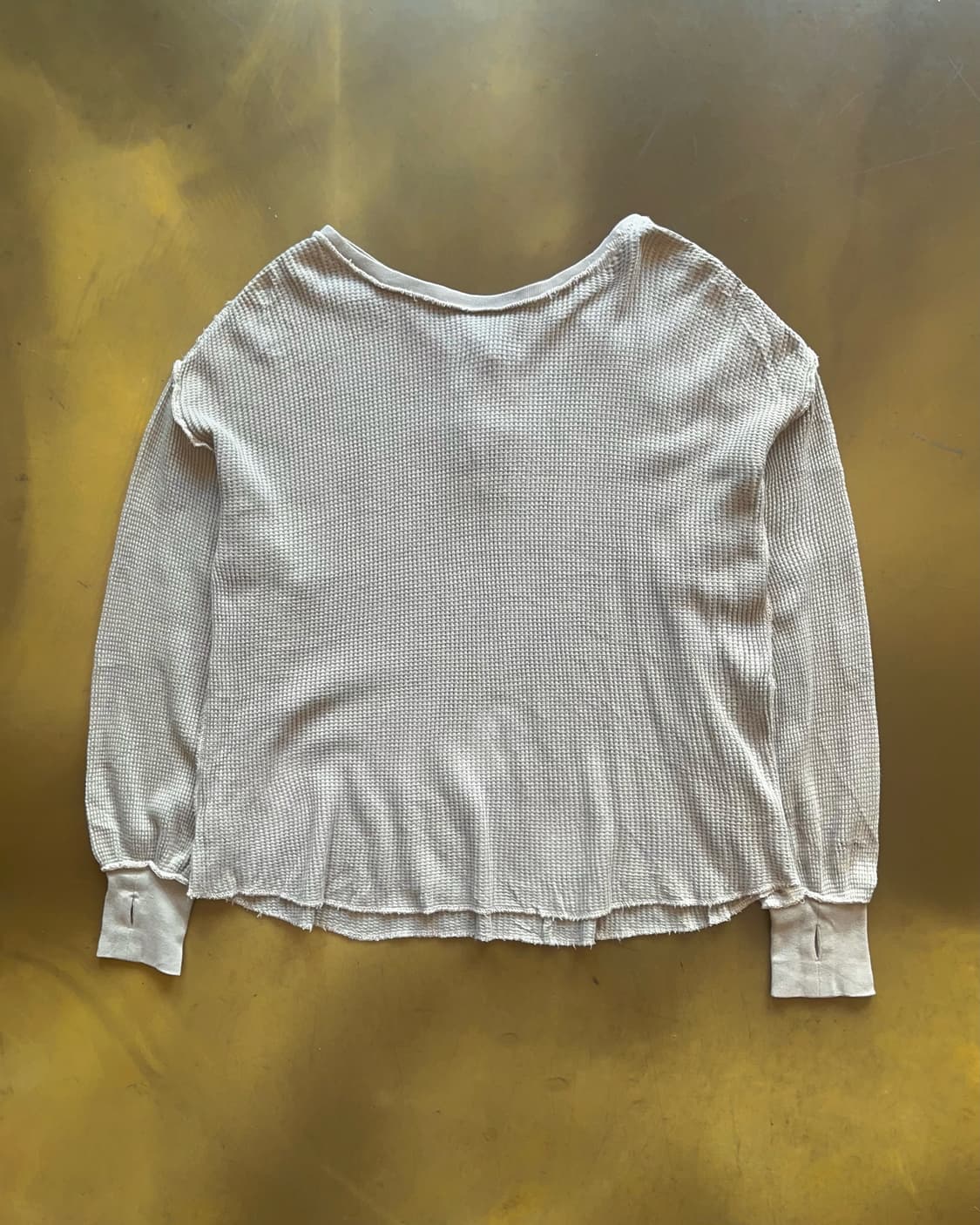 Chico Japanese Lace-up Waffle Knit 상품이미지10