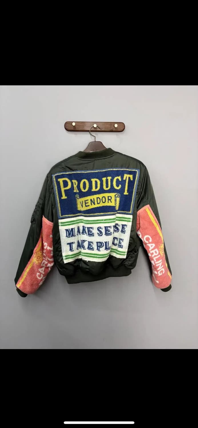 SEOUL COLLECTION 스트리트웨어 패치 항공점퍼 H2313 상품이미지5