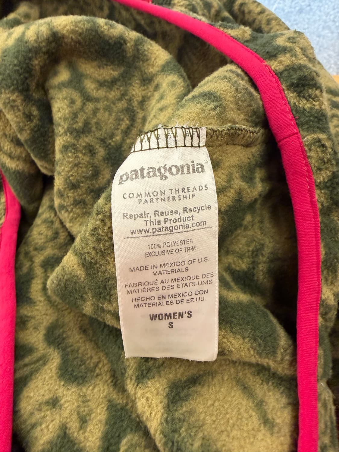 파타고니아 플라워패턴 신칠라 상품이미지4