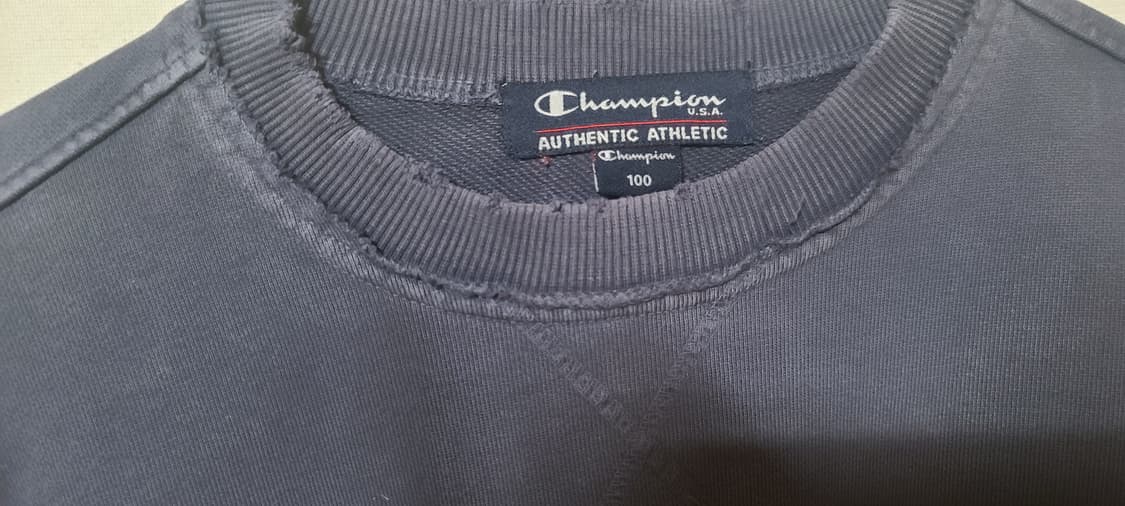 Champion 챔피온 빈티지 컷오프 맨투맨 100 상품이미지5