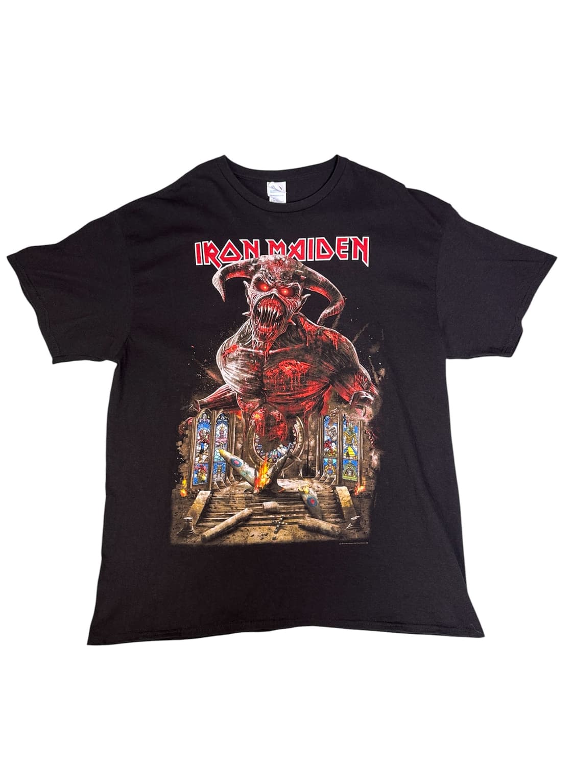 빈티지 아이언메이든 IRON MAIDEN 19 월드투어티 XL 상품이미지1