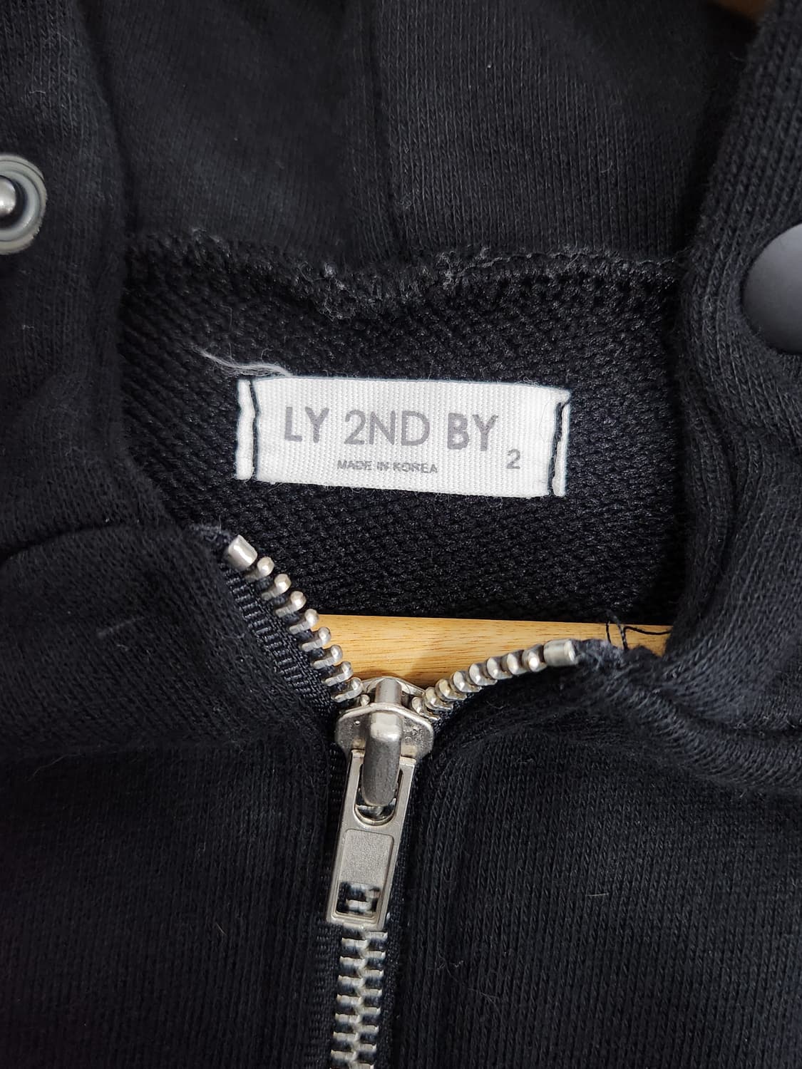 [XL] 스트리트빈티지 불꽃 프린팅 블랙 후드집업 남성 XL 상품이미지6