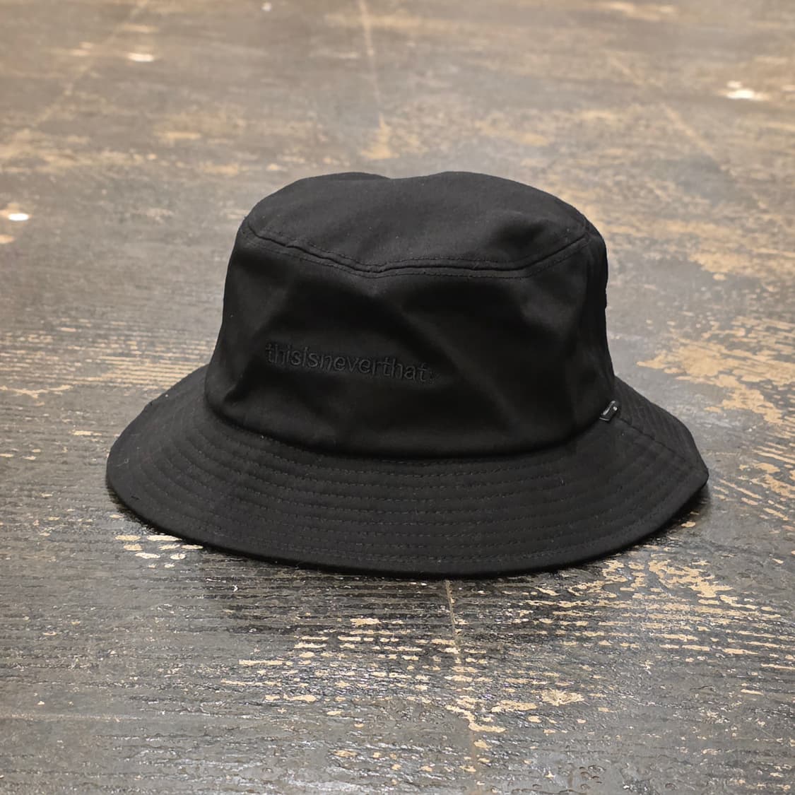 디스이즈네버댓 블랙 버킷햇 모자 상품이미지1