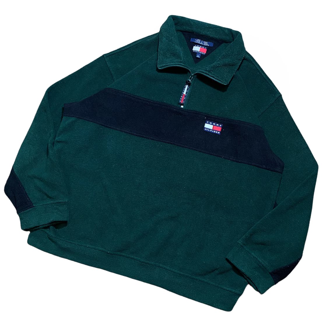 Tommy Hilfiger 타미힐피거 반집업 후리스 상품이미지1