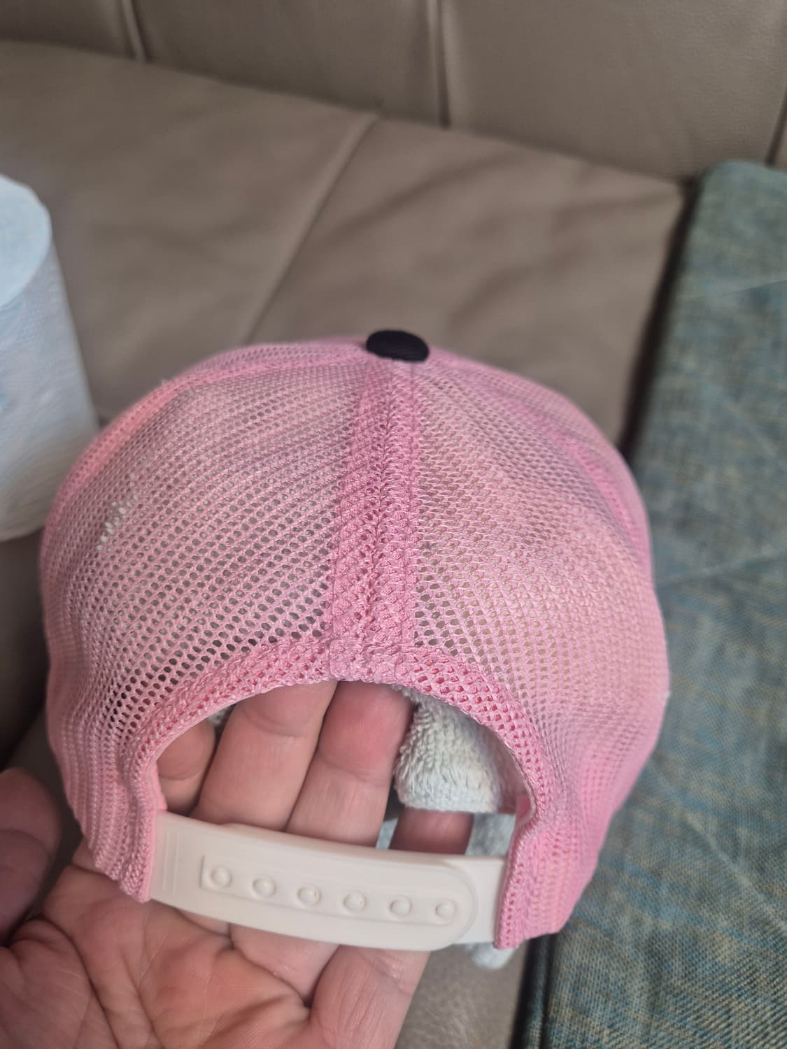  MLB 뉴욕양키스 매쉬 모자 유아동 여자 프리 상품이미지3