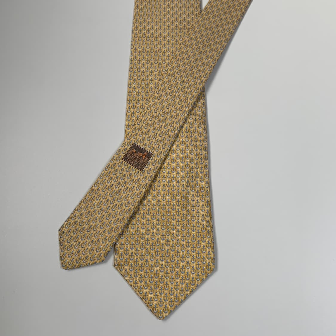 에르메스(HERMES) 신형라벨 명품넥타이 최상급 A+등급 상품이미지3