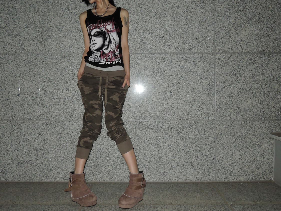 Camouflage Sweat Pants 상품이미지1