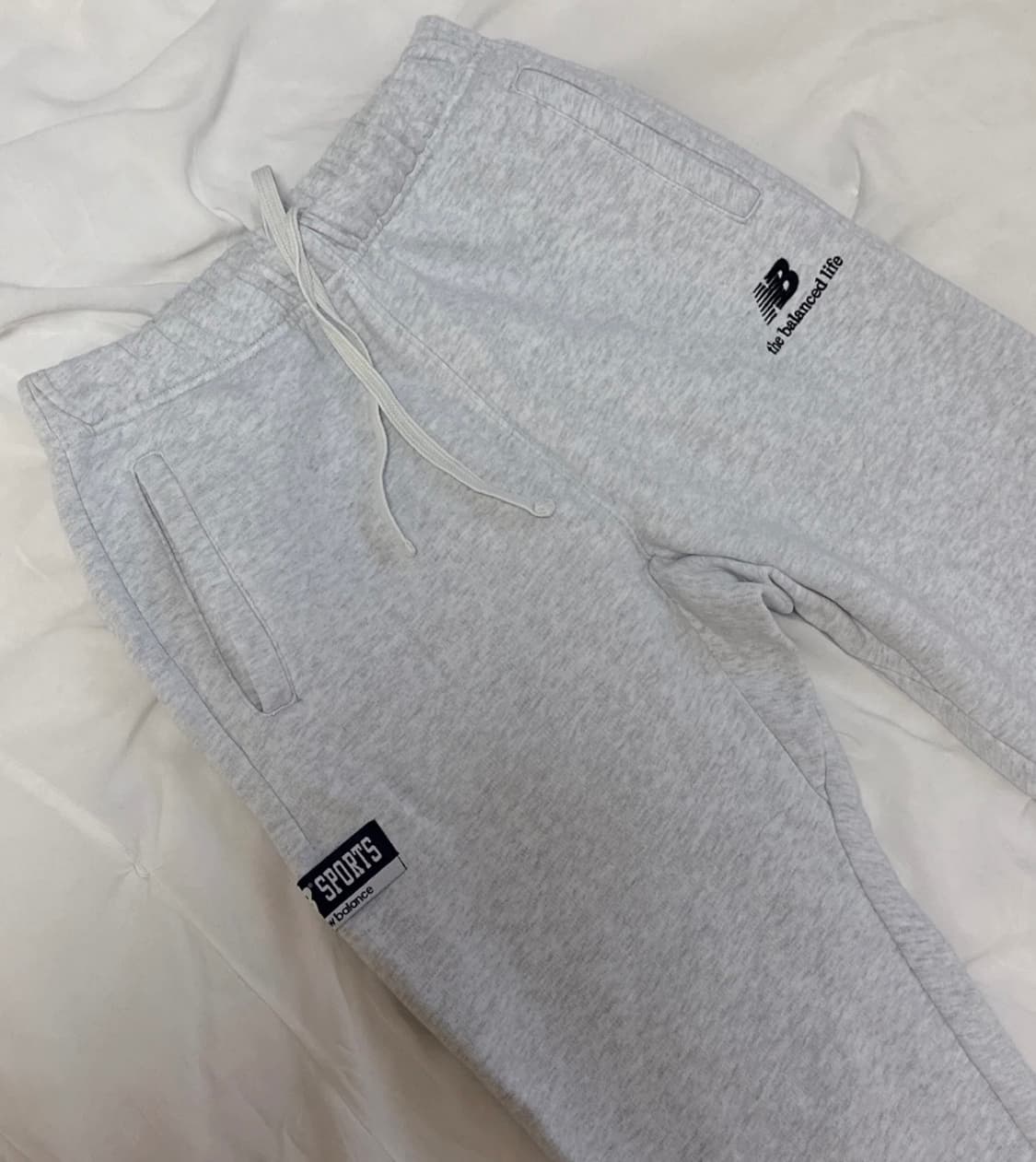 뉴발란스 기모 조거팬츠 s 상품이미지4
